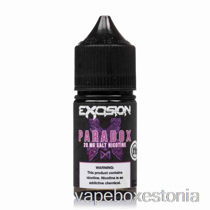 Vape Box Estonia Paradox - Ekstsisioonsool - Alt Null - 30ml 40mg